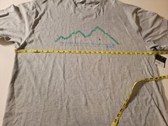 NWT The More You Climb The Higher You Get Eddie Bauer T Shirt 2XL polycotton