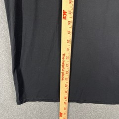 Skims T-Shirt Mens Large Black Short Sleeve Modal Stretch Crew Neck Basic Tee