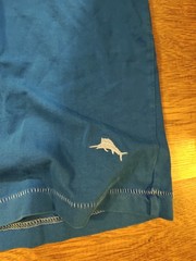 NWT Tommy Bahama Shirt Mens 3XL Blue V Neck Soft Tee Marina Blue Resort Wear