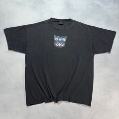 Vintage Transformers Decepticon T-Shirt Mens XL Black Single Stitch Made in USA