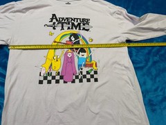 Adventure Time Cartoon Network Long Sleeve Graphic Shirt Size 2XL