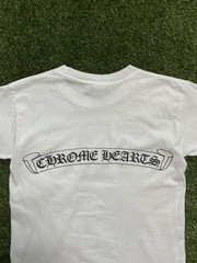 90s vintage old Chrome Hearts authentic Scroll Logo T shirt White size S