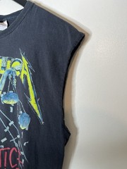 2000s Metallica And Justice For All Chopped Distressed Shirt Mens Size Medium