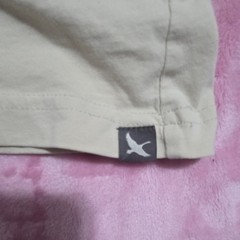 Eddie Bauer Legendwash Men’s XL Crew Neck Short Sleeve Beige Logo Tee