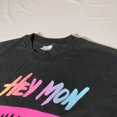 St. Maarten Hey Mon No Problem XL Tee Hanes Heavyweight 50/50 Single Stitch Vtg