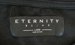Eternity Motor Sport BC/AD Racing Mobil Japan Checkered Flag T-Shirt L