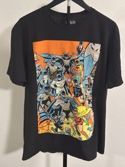 Batman Variants DC Retro Style Shirt. Men’s Size XL Black.