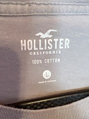 Hollister Men’s Large Beige Graphic Tee Modern Fit Short Sleeve Crew Neck