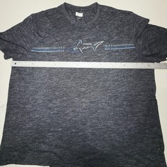 GREG NORMAN PERFORMANCE MESH BLACK T-SHIRT SIZE 4XL