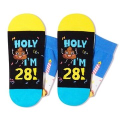 28th Birthday Gifts Ideas Socks – Gifts for Guys in Their 28s 28 Year Old Gif…