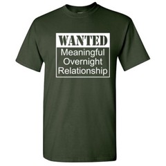 Meaningful Overnight Sarcastic Cool Graphic Gift Idea Adult Humor Funny T Shirt