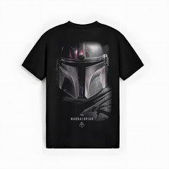 Star Wars The Mandalorian Dark Portrait T-Shirt