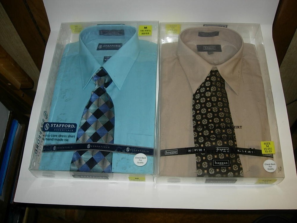 The Perfect Match Easy Care Dress Shirt & Handmade Tie