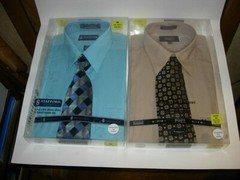 The Perfect Match Easy Care Dress Shirt & Handmade Tie