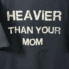 Vtg 10 Ten Count Heavier Than Your Mom 3XL Double Sided T-Shirt XXXL Tencount