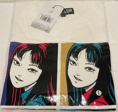 Junji Ito Tomie Pop Art T-Shirt White Japanese Horror Manga Anime Official