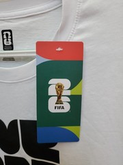 NEW 2026 FIFA Soccer World Cup 26 Trophy Graphic T-Shirt NWT 2XL