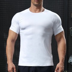 Men Bodybuilding Tights Gym Trainning Clothing High Quality Sports Compression T