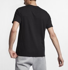 Nike Sportwear Just Do It Swoosh Graphic T-Shirt Black White Men’s XL AR5006-011