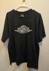 Air Jordan Gray Wings Puff Applique Logo Nike Tee XL
