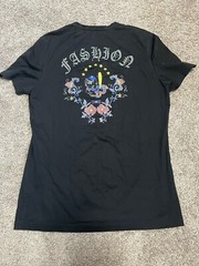 Unisex CCF Shirt V Collar Unique Design Size Small Tribal Design
