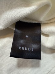 Rhude Roadway Racing Vintage White S/S T-Shirt Oversized Medium *New with Tags*
