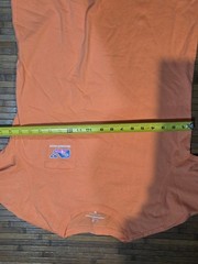 Vineyard Vines T-Shirt Mens M Orange Pocket Whale Logo Graphic Crewneck Cotton