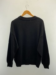 Wastedparis Reverse Kingdom Sweater (Thick Knit Sweater) Size L, Acrylic, Black