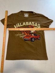 Valabasas Firebird Vintage Khaki Graphic T-Shirt Worn to Inspire