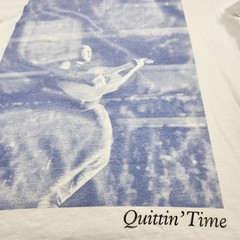 Zach Bryan Shirt Adult Medium Quittin Time Tour Heavy Cotton Country Music White