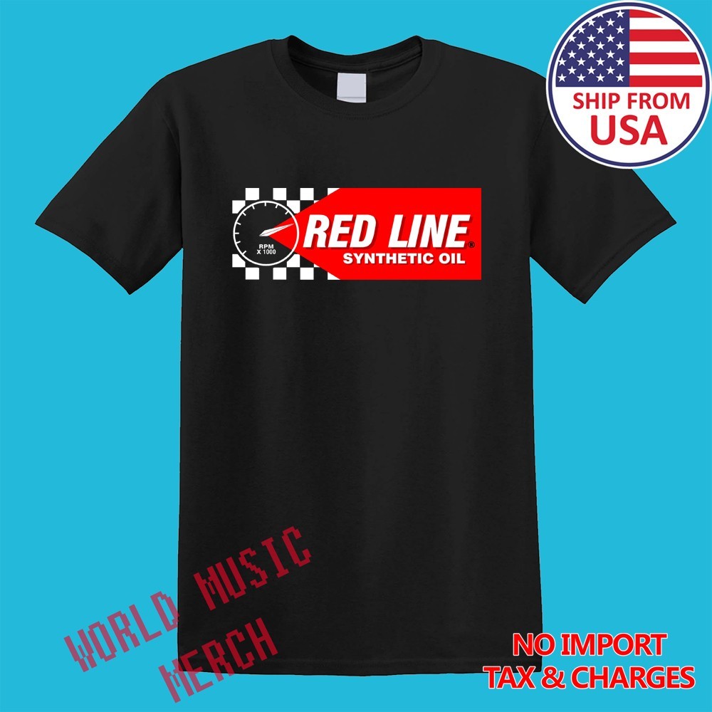 Red Line Synthetic Oil Men’s Black Size S-5XL