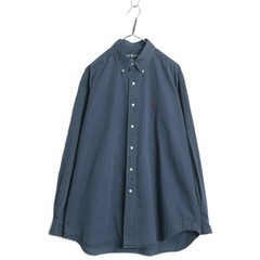 Ralph Lauren 90s Men’s XL Long Sleeve Button Down Cotton Chino Shirt Japan