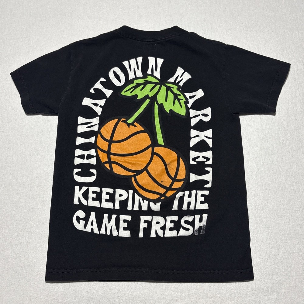 Chinatown Market T-Shirt Basketball Streetwear Black Men’s Small