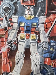 Uniqlo UT Gundam Mech T Shirt Size L Anime Manga Comic Retro 70s 80s 90s Robot