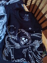 6 Fun, Colorful T Shirts, Clean and Ready to Wear, Unisex, Medium size $15
