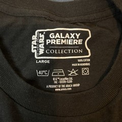 Star Wars T-Shirt The Force Awakens Movie Galaxy Premiere Collection Large