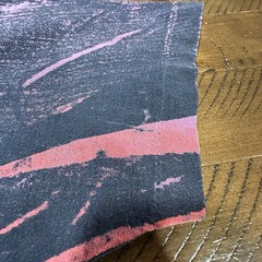VTG Anvil Acid Wash Grunge T Shirt XL Black Purple Pink USA Made 90s Style
