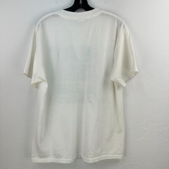 Vintage Alstyle Tshirt Mens L White Green Beat Michigan Football Short Sleeve