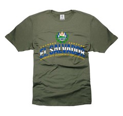 El Salvador Patriotic Shirt El Salvador Tee Shirt Mens Womens El Salvador Tee