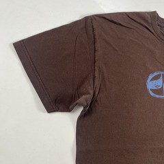 Vintage Split Skateboarding T-Shirt Men’s Large Skate Art Punk 90s Hipster Brown