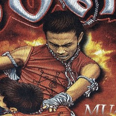 Vintage Rare Muay Thai Shirt Large Boxing Kickboxing UFC MMA Wrestling Thailand