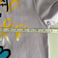 Huge Fashion Exchange Graffiti Graphic T-Shirt Mens 2XL Lavender Streetwear