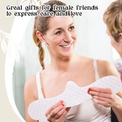 4 Pcs Bra Liners for Sweat, 80% Cotton and 20% Polyester Fiber, Reusable Wash…