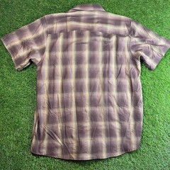 Dixxon Flannel Co The Wyatt Bamboo Blend Plaid Snap Shirt Brown Large L