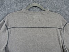 Normal Brand Shirt Mens M Gray Puremeso Long Sleeve Stitch Crew Light Weight Tee