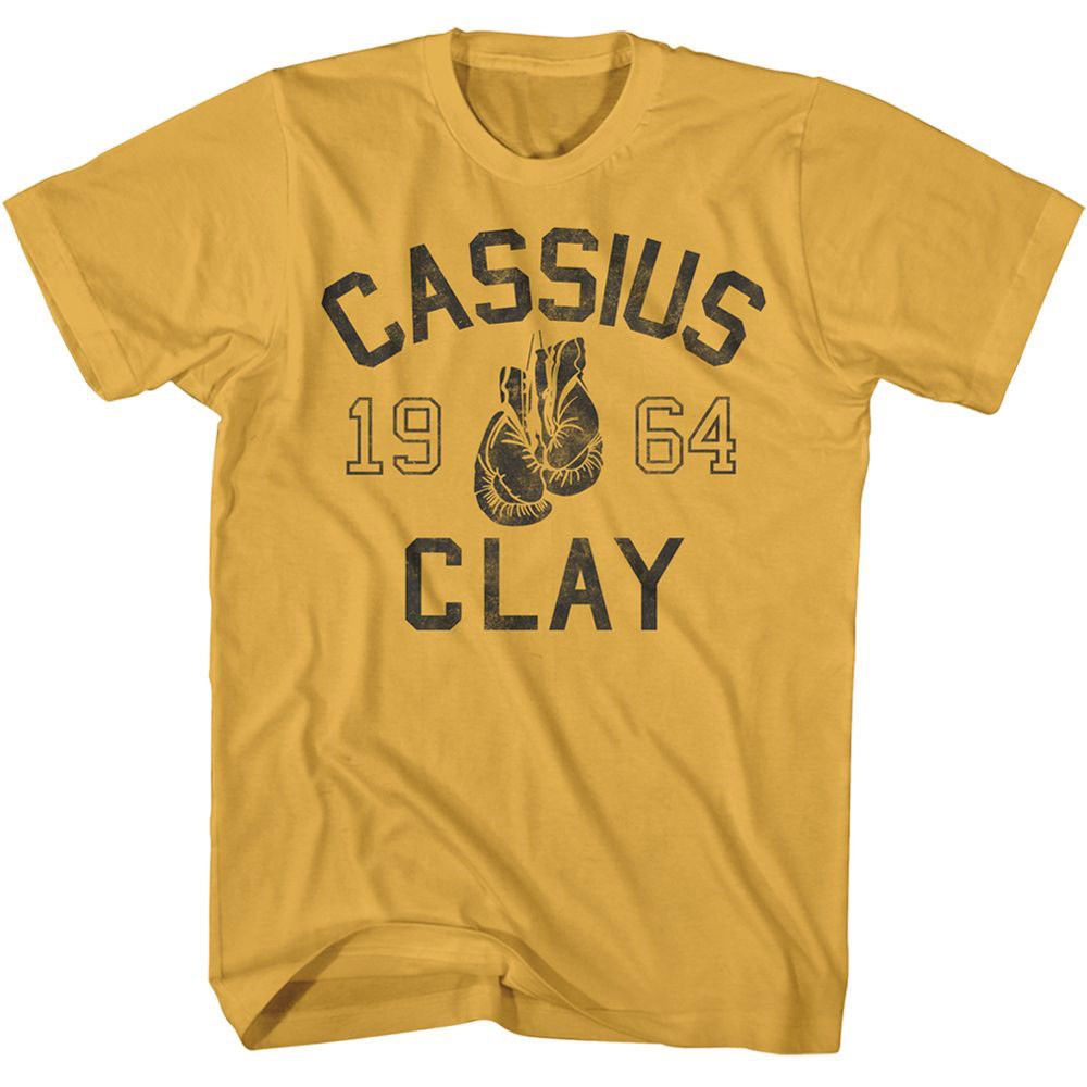 Men’s Muhammad Ali Cassius 64 T-shirt Large Ginger