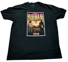 Brooks & Dunn The Last Rodeo 2010 Tour Concert T-Shirt Men 2XL Cowboy Western