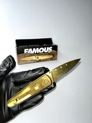Famous Stars And Straps Patch Lanyard And Knife Set Travis Barker Blink 182 Y2K