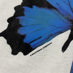 Vintage Butterfly Rainforest All Sport XXL Nature Wildlife T-Shirt Art 90s
