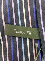 Ermenegildo Zegna Classic Fit Men’s Dress Shirt L Multicolor Single Chest Pocket